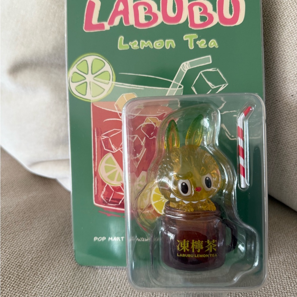 Labubu Lemon Tea Figurine